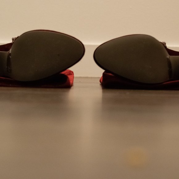 NEW BURGUNDY HIGH KNEES BOOTS - Picture 1 of 4